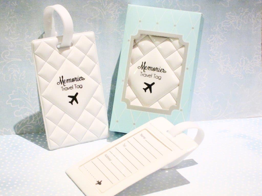 Luggage Tags Memories Luggage Tag White